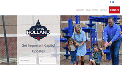 Desktop Screenshot of justinholland.org